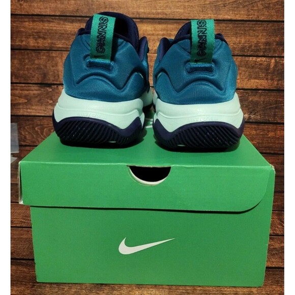 Nike Giannis Immortality 3 Geode Teal Purple Shoes DZ7533-301 Men's Size 11 New - Picture 4 of 6